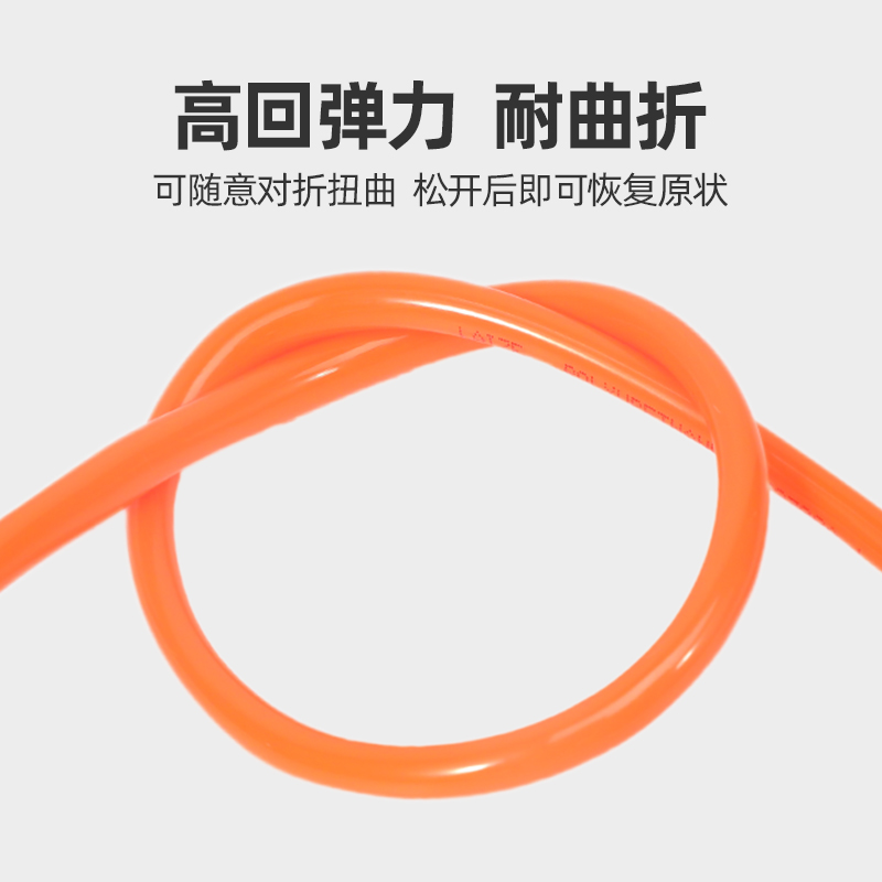 极速pu气管8mm软管空压机气管气泵高压管10mm软管透明皮管12m