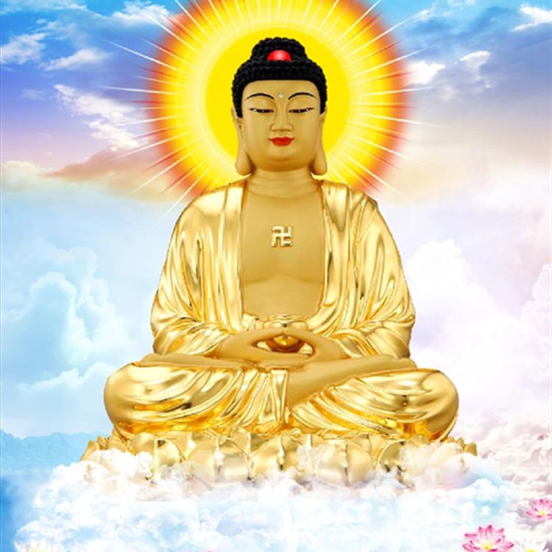 大小款 大日如来佛 如来佛祖 画像佛像画像挂像挂画贴画 可带木框