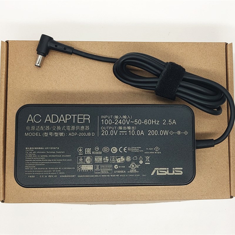 原装华硕天选2 200W魔霸新冰锐FA506QRM58充电线20V10A电源适配器