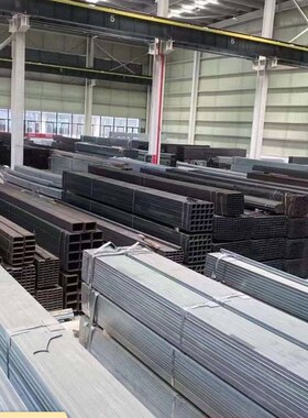 镀锌方管钢管镀锌管铁管钢材方刚方通矩形管热镀锌型材管材