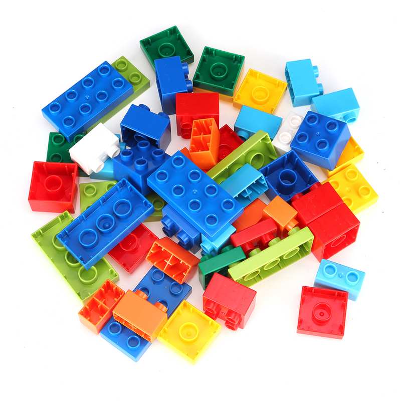 Pickwoo D2 50 zu 360 Pcs Gro?e Gr??e Ziegel Bunte Gro? Z