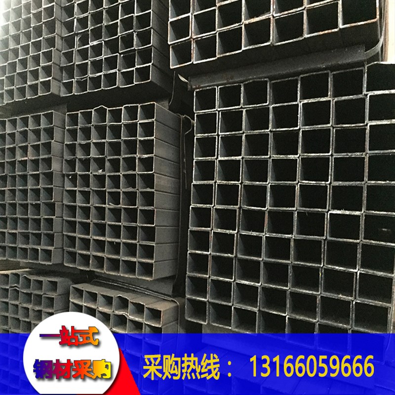 现货供应 Q235方管 4q0*40*1.5镀锌方管 Q345B厚壁方矩管 矩形管