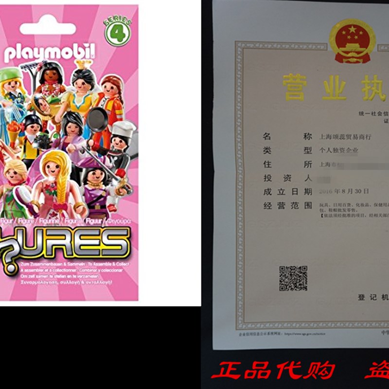 PLAYMOBIL Girls Mystery Figures - Series 4 Action Figure (S