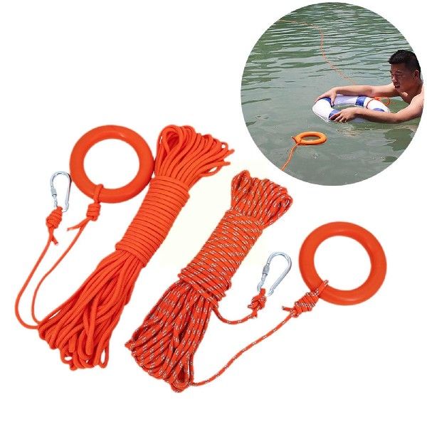 新品30m Emergency Life Saving Rope Strong Reflective Floatin