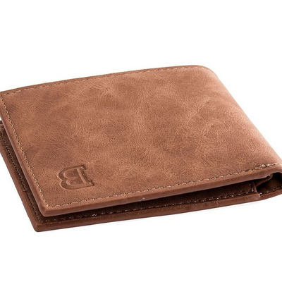 2019 new mens dollar Wallet Fashion gold zero wallet