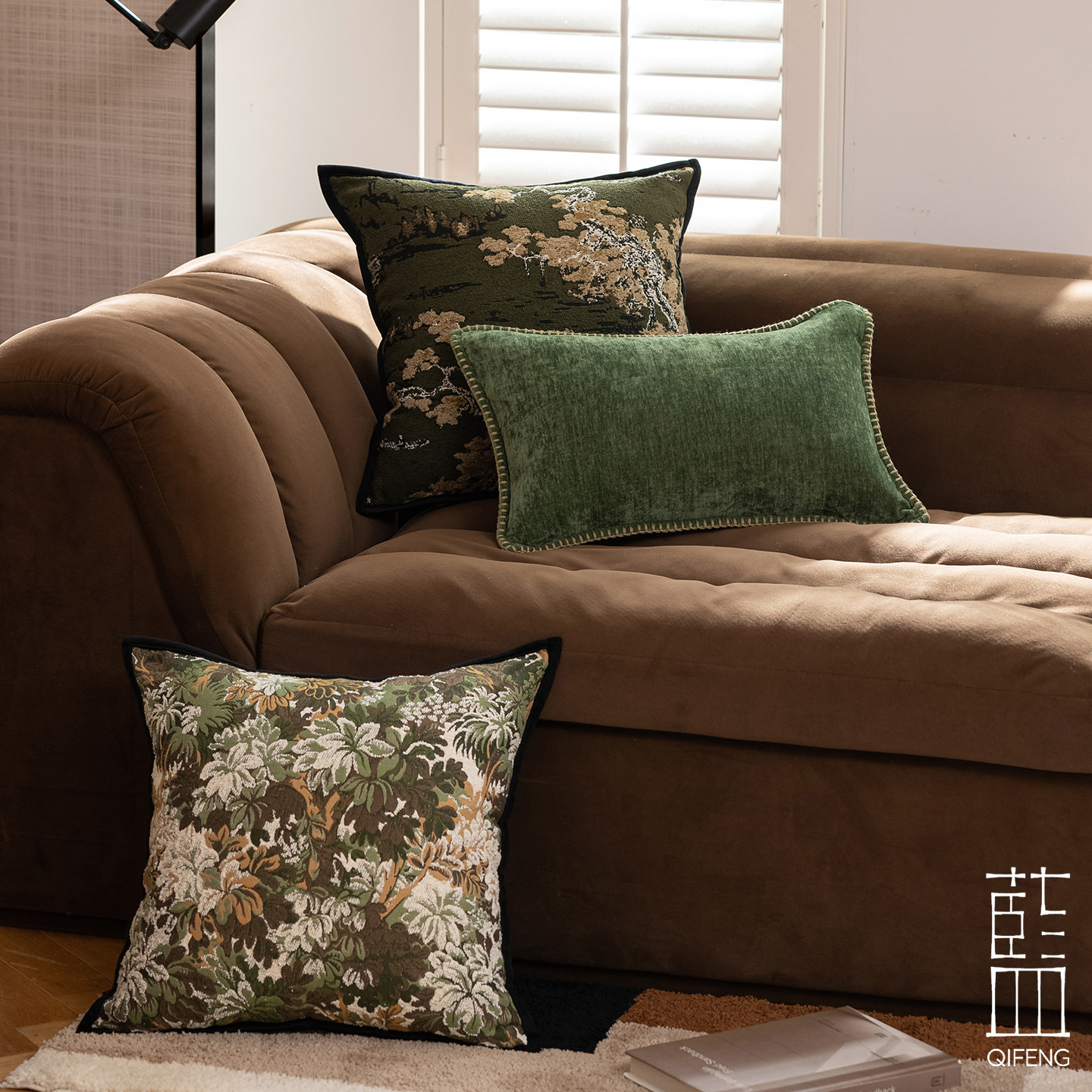 轻奢丝绒刺绣抱枕 欧式客厅沙发靠垫卧室床头高端装饰枕ins高级感,居家布艺,靠垫/抱枕,淘宝优惠券,粉丝福利购,淘宝优惠卷