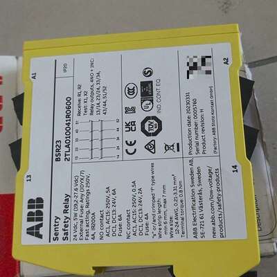 议价abb 2TLA010041R0600   全新仅开封可维修