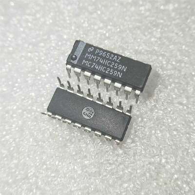 议价MM74HC259N，NS/国半，原管 (还有235个)维修