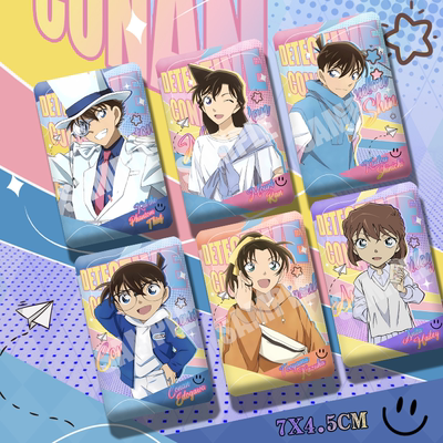 名侦探柯南咖啡coffe方形徽章