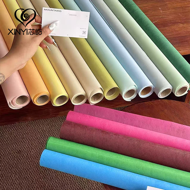 芯屹加厚立挺进口卷筒牛奶棉鲜花包装纸花束棉纸内衬纸花艺材料
