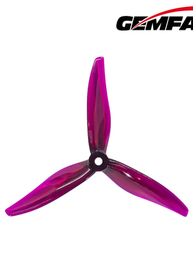 GEMFAN乾丰Hurricane Max 51377 5寸穿越机3叶螺旋桨竞赛竞速桨叶