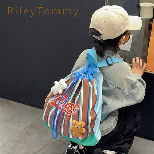 英国RileyTommy潮酷洋气儿童书包
