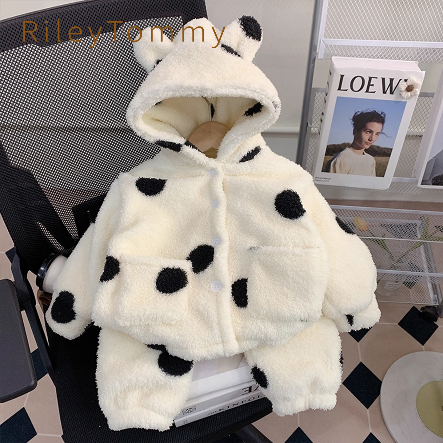 英国RileyTommy珊瑚绒居家睡衣