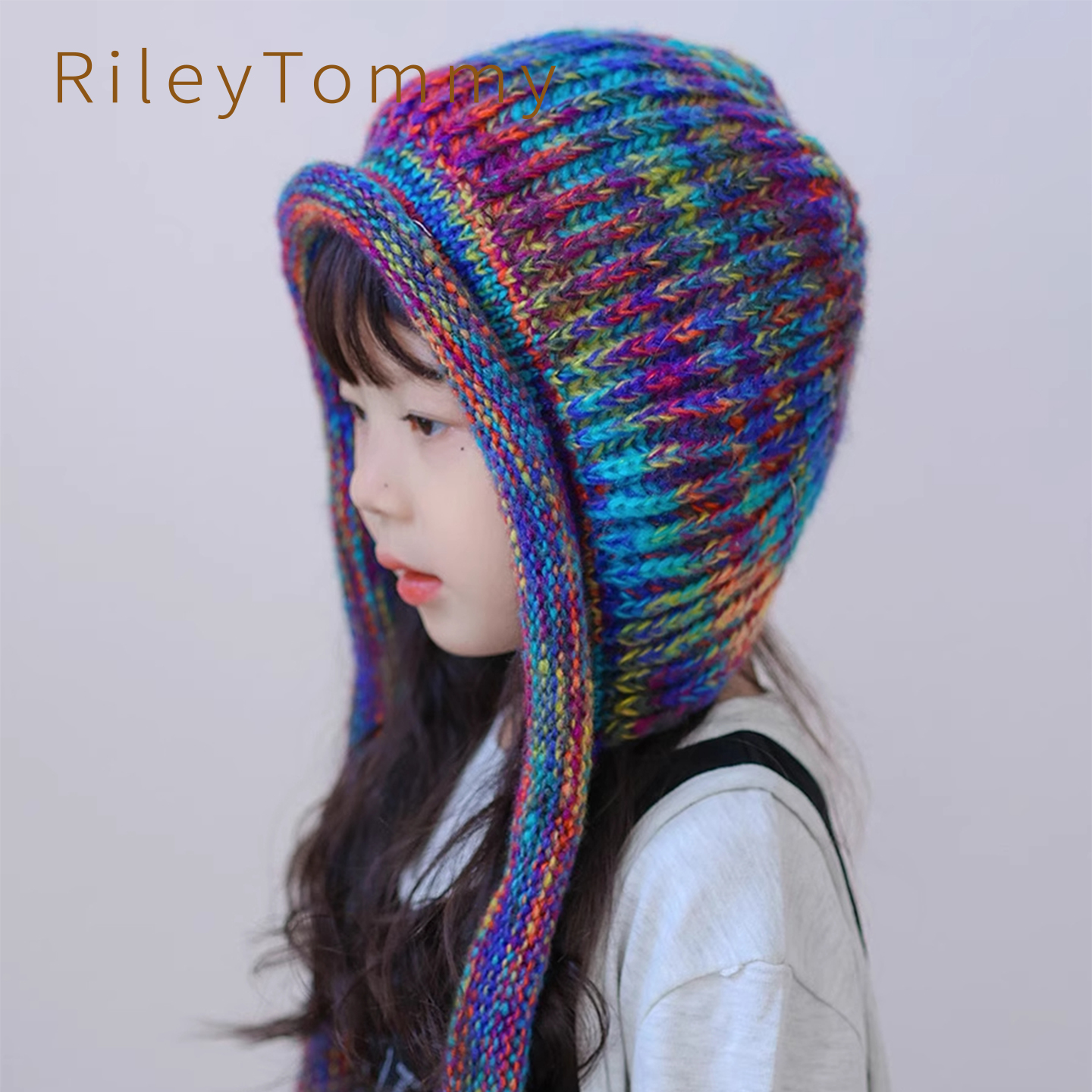 英国RileyTommy针织保暖毛线帽