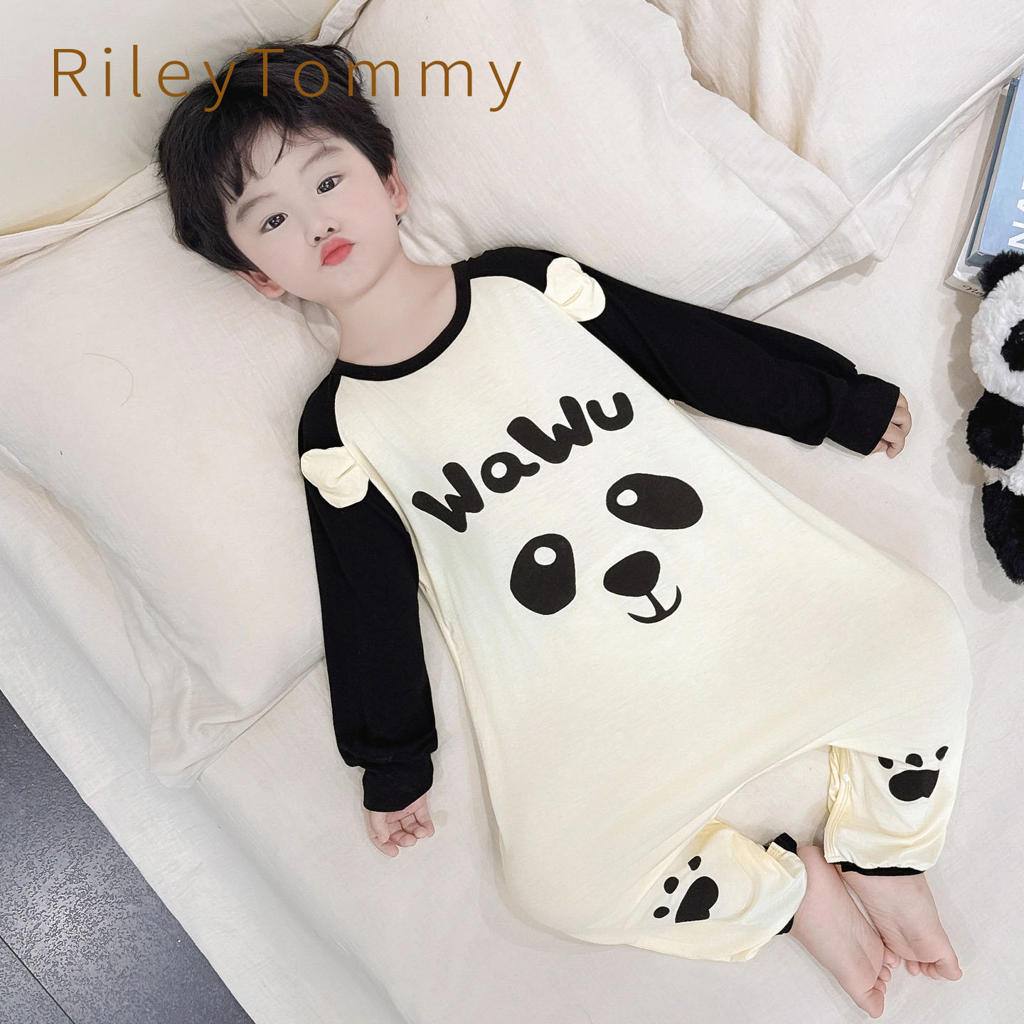 英国RileyTommy儿童居家连体睡衣