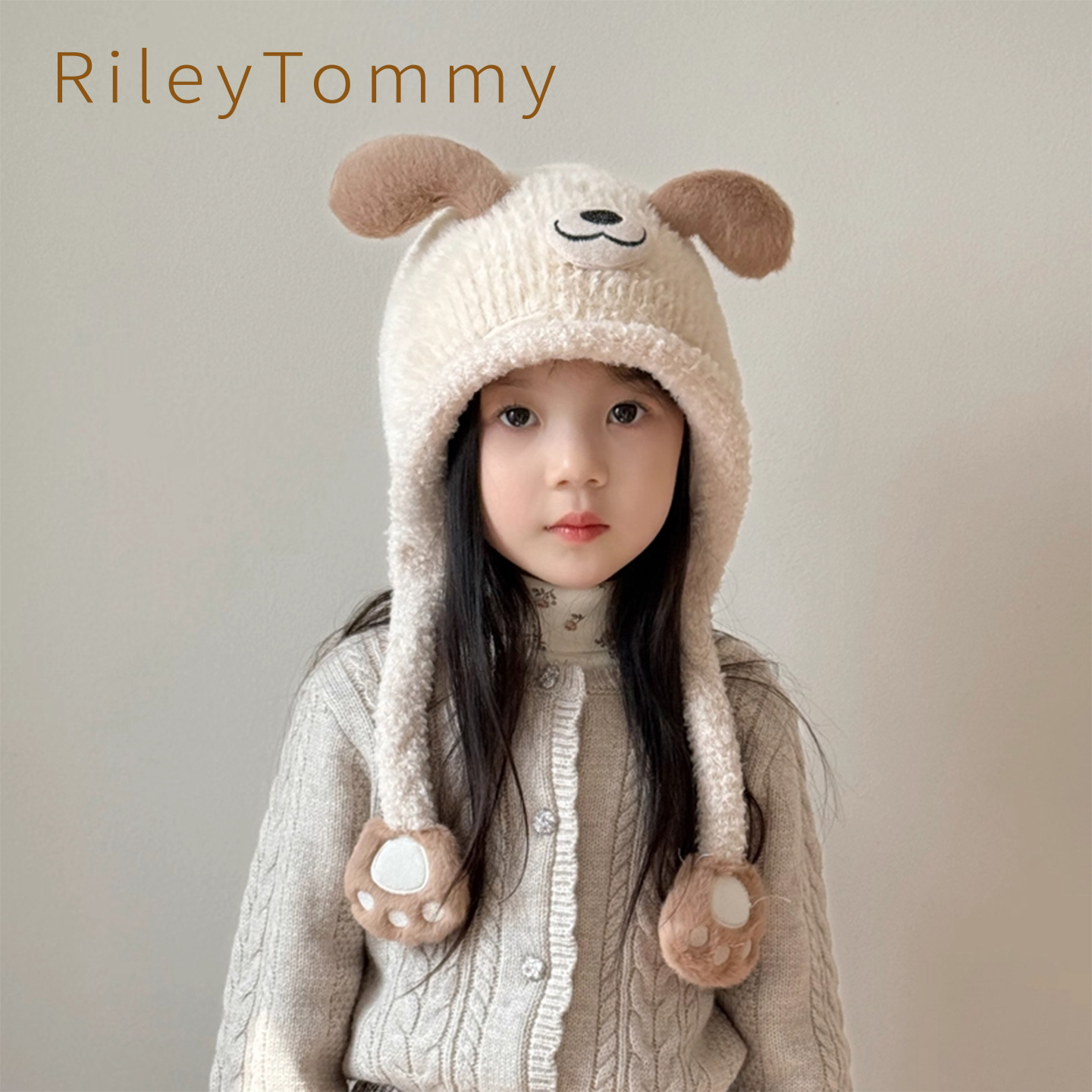 英国RileyTommy儿童冬季保暖帽
