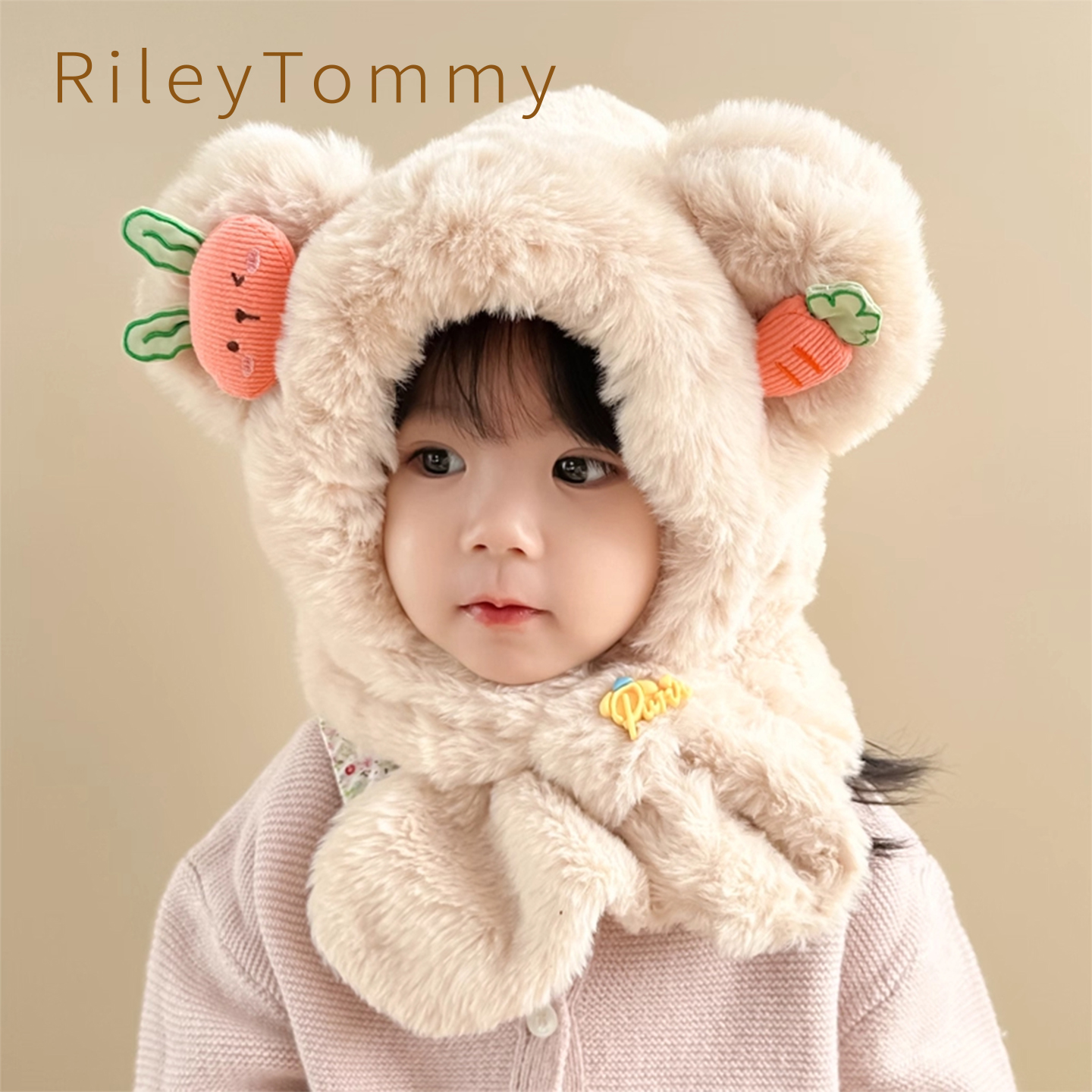 英国RileyTommy秋冬季加厚帽子