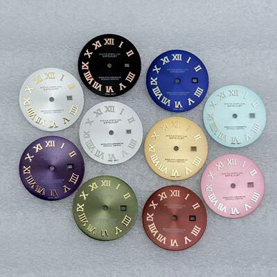 女款日志罗马钉表盘 直径为：24.5mm 适配NH05机芯