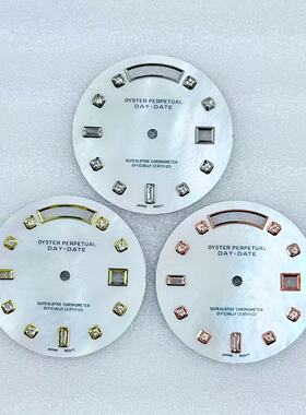 表盘字面8285机，改装手表配件31 mm，适配美优达8285机