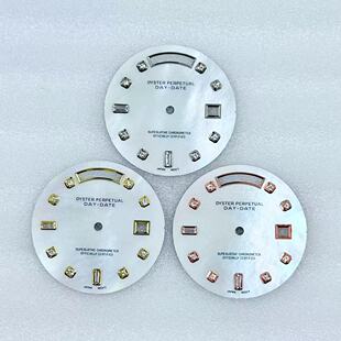 表盘字面8285机，改装手表配件31 mm，适配美优达8285机