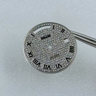 新款改装8285机壳+带套装钻石表盘装8285机芯，蓝宝石玻璃