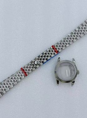 适配NH05机，手表壳带31 mm女款，蓝宝石玻璃，配24.5 mm表盘，