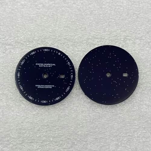新款24.5mm表盘满天星陶瓷字面 适装NH05机芯表盘手表配件