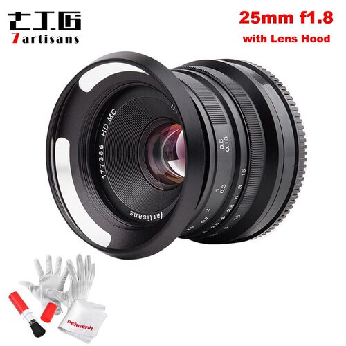 极速25mm / F1.8 Prime Lens for E Mount / for Fujifilm Camera