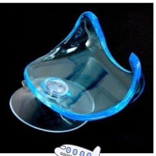 极速2PCS/Set Clear Blue Plastic Super Suction Cup Razor Rack