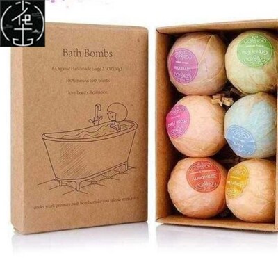 好货疯抢 Salt Ball Oil Set Bomb Bath Essential SkinCare Clea