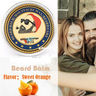 极速Natural Beard Oil Balm Moustache Wax for styling Beeswax