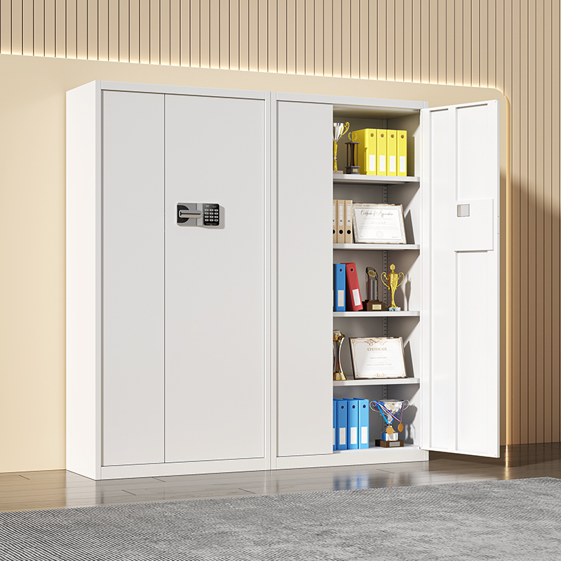 电子保密柜办公室密码文件柜指纹锁资料凭证档案柜带锁铁皮保险柜