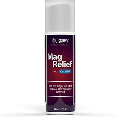 极速Jigsaw Health MagRelief Magnesium Lotion  5 Ounces