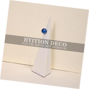 好货现代创意几何三角家居摆件样板房售楼处房办公室酒柜玄关装饰