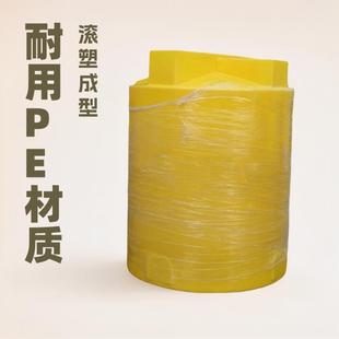 常德500升PE材质塑料溶液箱配置罐搅拌桶厂家配套电机计量泵出售