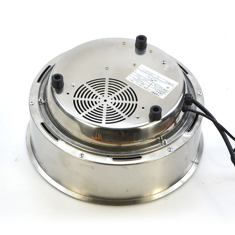 君耀韩式烧烤炉商用电烤炉烤肉店电热圆形纸上烤肉炉具自助餐厅