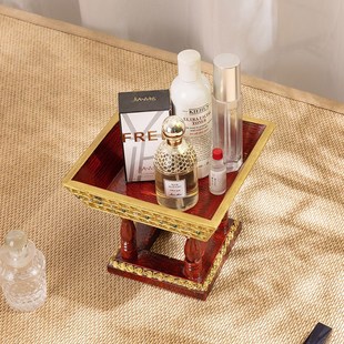 極速泰國(guó)家用客廳干果盤(pán)過(guò)年瓜子糖果茶幾實(shí)木質(zhì)零食收納水果盤(pán)供