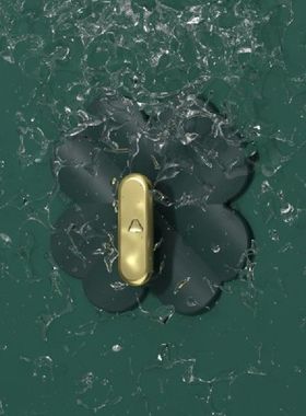 Self-Adhesive Hook Punch-Free Color Four-leaf Grass PP Stron