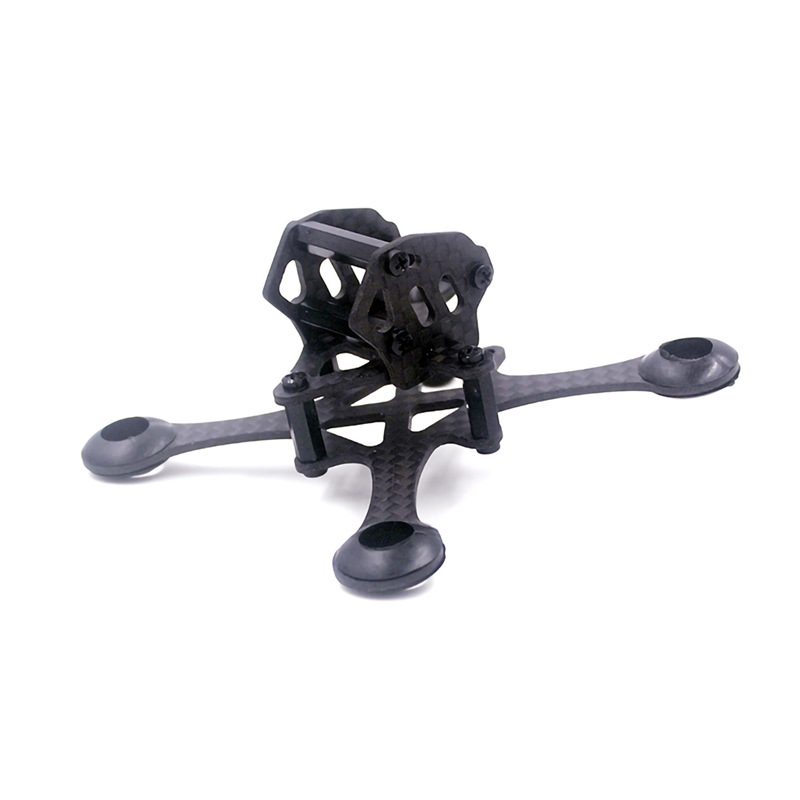 85mm穿越机碳纤维机架 空心杯迷你有刷机架适用F3飞控 55MM桨