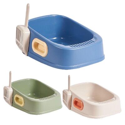 极速Cat Litter Box Anti Splashing Heighten Durable Cats Litt
