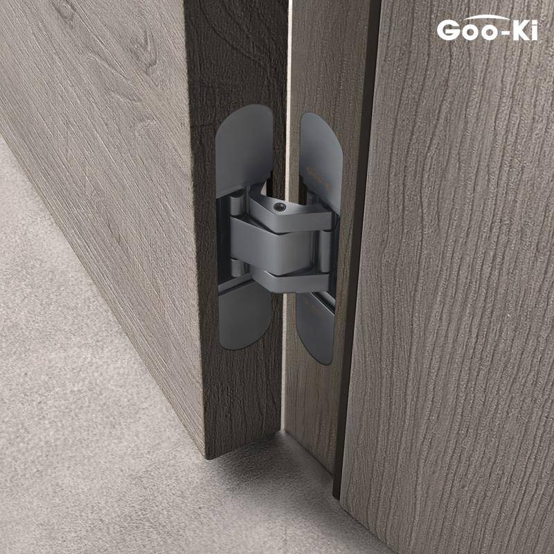 goo叠-k/格奥琦三维可segi调 隐形合页折门铰链暗藏隐形门合页暗