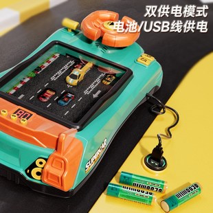 方向E盘汽车模拟驾驶游戏机男孩礼物 儿童益智玩具赛车闯关大冒险