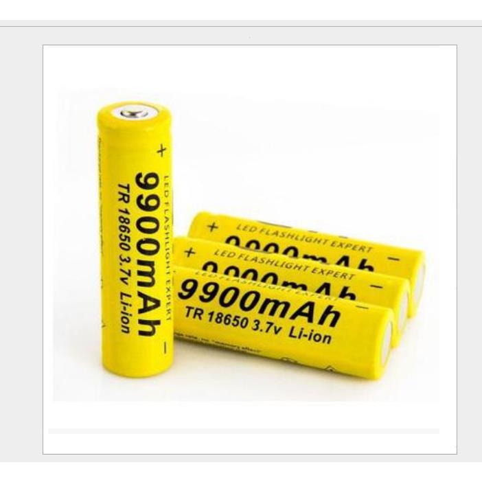 GIF 18650锂电池9900mah 3.7V 防爆手电筒LED电池 外贸爆款