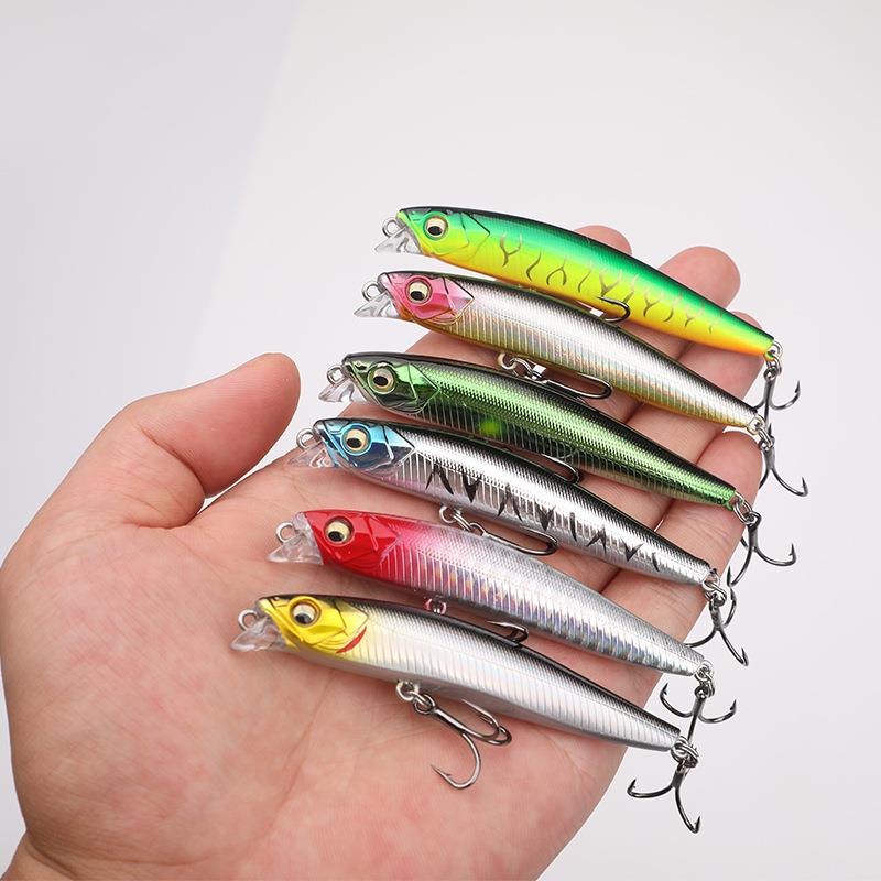 渔具路亚饵米诺远投铅笔颤沉沉水缓沉10g15g翘嘴鳜鱼鲈鱼鳟鱼鳡鱼