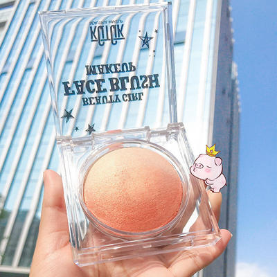 国货彩妆KQTQK库库韩社鸡蛋腮红渐变抖音同款学生美妆化妆品胭脂