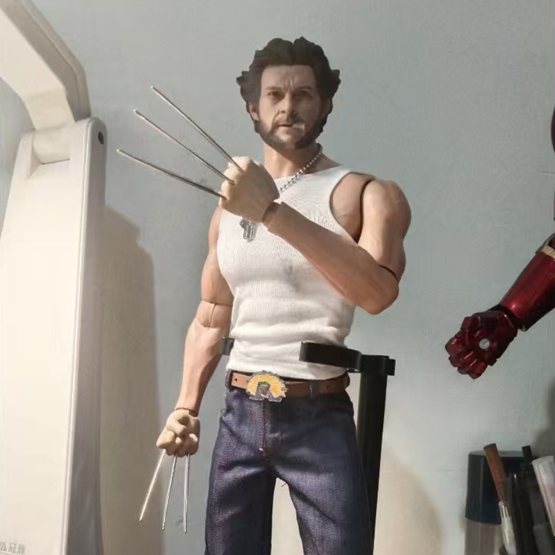 1/6兵人背心高弹净色上衣30CM娃衣BJD特六服装金刚狼YEESENYIYI