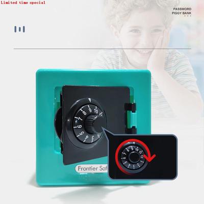 Retro ATM Rotating Password Bank Money Box Cash Coin Saving