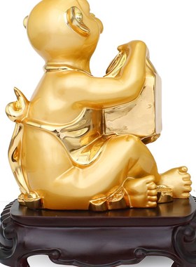 招财生肖猴子摆件封侯进爵欧式家居客厅电视柜装饰品办公室桌摆设