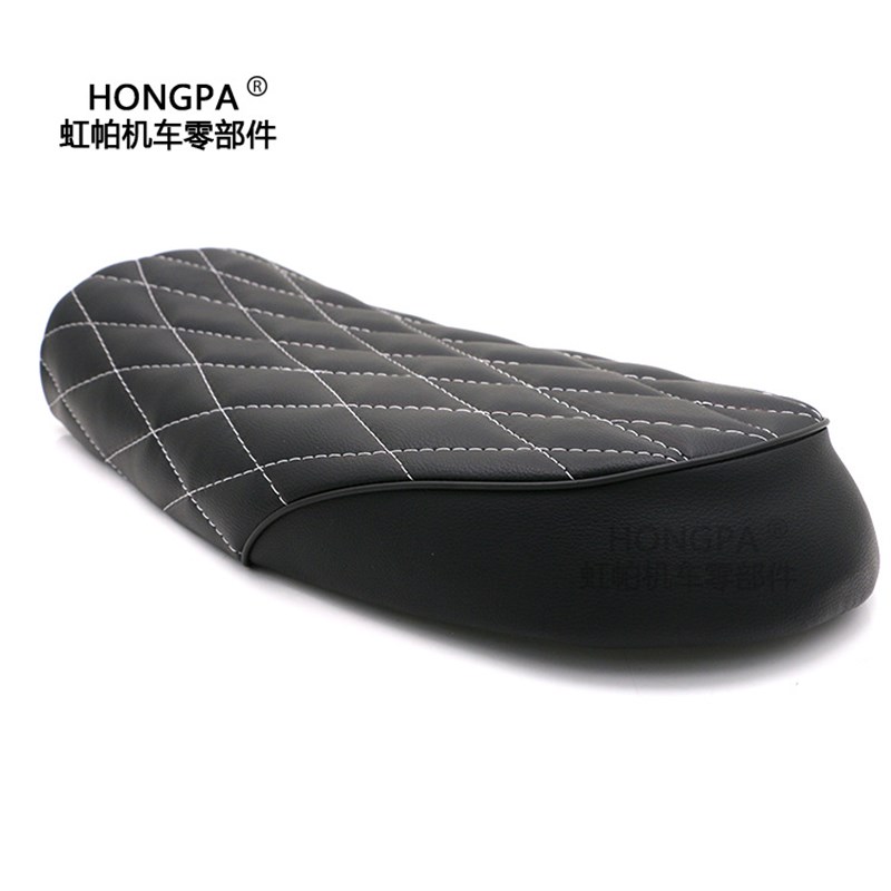 复古改装CG125机车座垫 驼峰坐垫 鞍座座包 53cm短版 cafe改装