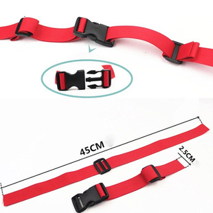 1pc 32cm*2cm Outdoor Camping Tactical Backpack Chest Harness